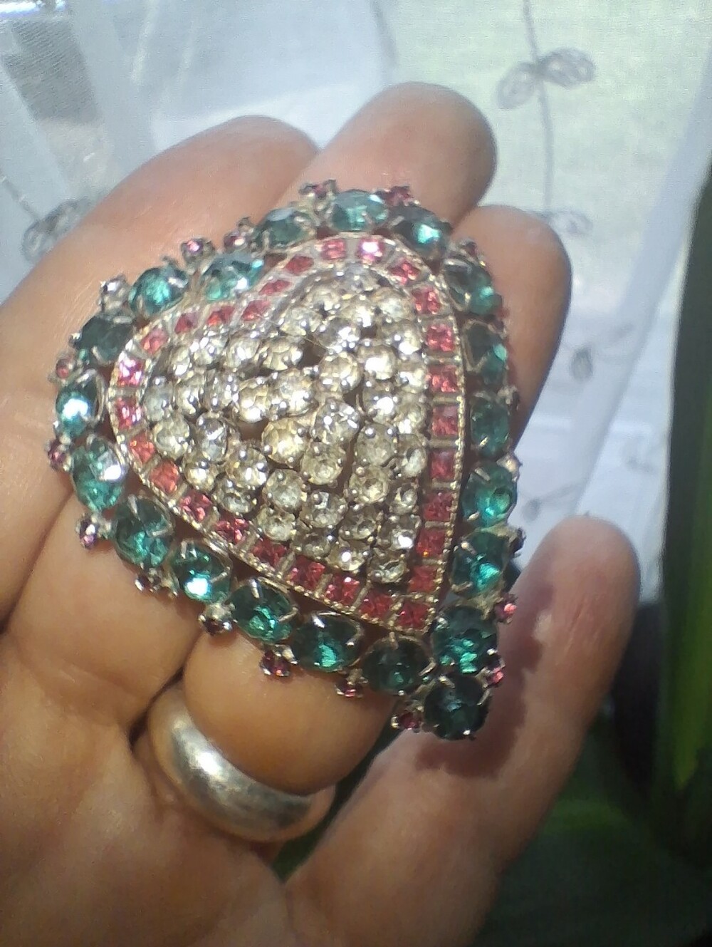 Art Deco Dress clip/Brooch/Pendant Vintage